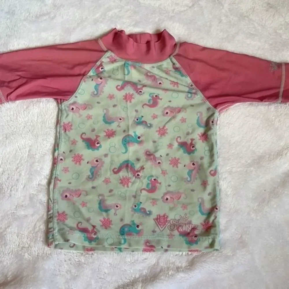 UV Skinz UPF 50+ Seahorse‎ Rashguard Sz 3T